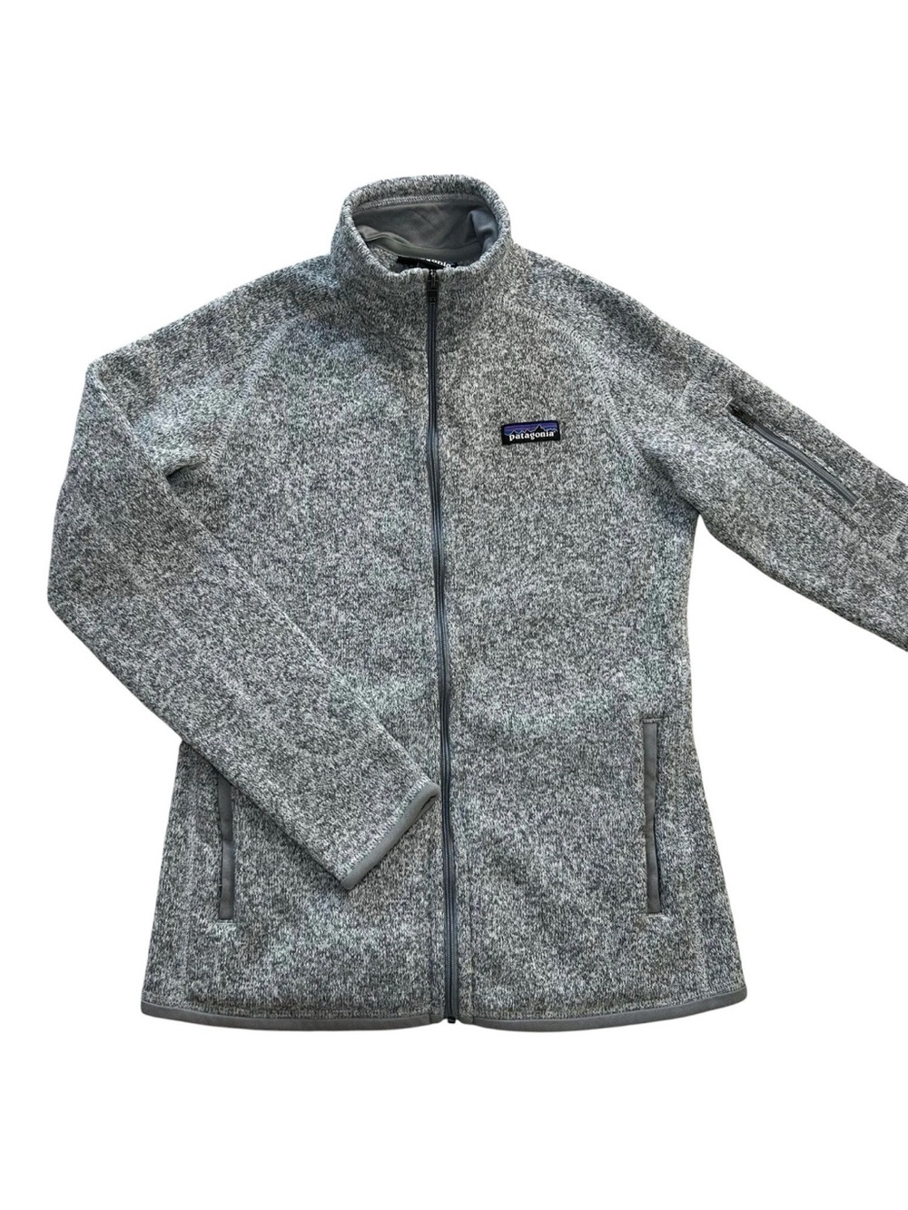 Patagonia Women's Better Sweater Full-Zip Fleece Jacket 25542 Birch White/Gray S